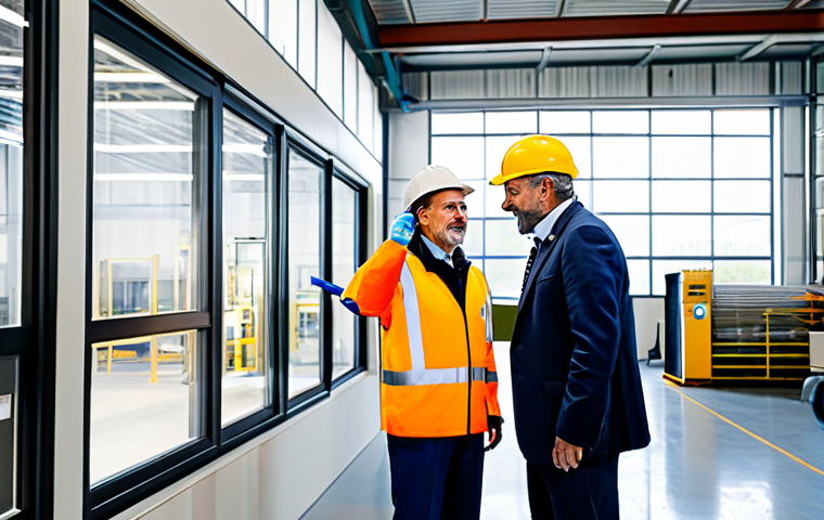 산업안전기사와 작업표준 작성법 - The Strategic Safety Expert in an Italian Industrial Setting**

**Prompt:** "A vibrant, modern Itali...