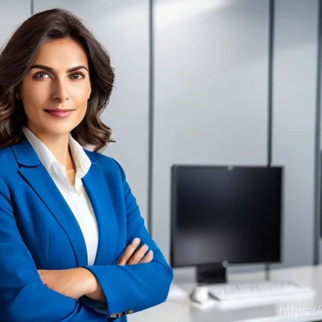산업안전분야 자격증 취득 후 승진 사례 - **Prompt:** A vibrant and dynamic image of a confident Italian female safety professional, in her la...